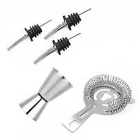 Набір для бару 12 предметів із підставкою Youchen MC-Y1 якісний набір бармена для коктейлів, фото 5