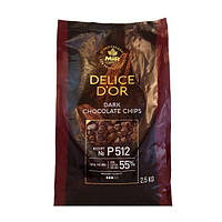 Шоколад чорний Р512 MIR DELICE D’OR 55% 2,5 кг