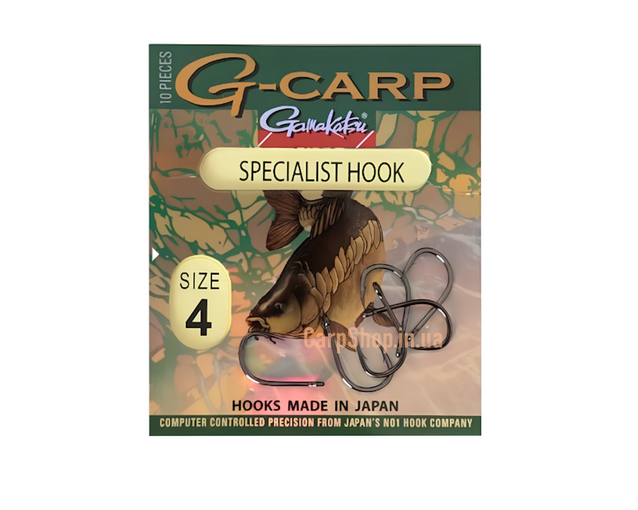 Гачки коропові Gamakatsu G-Carp Specialist