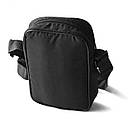 Спортивна сумка барсетка через плече Adidas temp чорна тканинна месенджер, фото 8