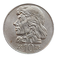 Польща 10 злотих, 1969 Тадеуш Костюшко