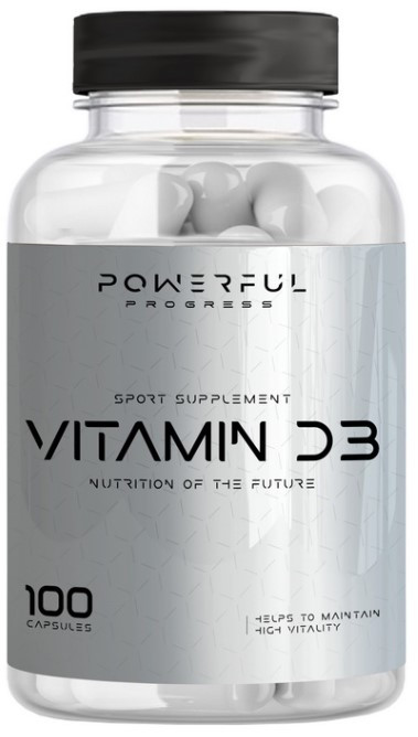 Вітамін Д3 Powerful Progress Vitamin D3 4000 IU 100 капсул