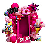 Набір повітряних кульок «Barbie», прикраса для дня народження, фото 3