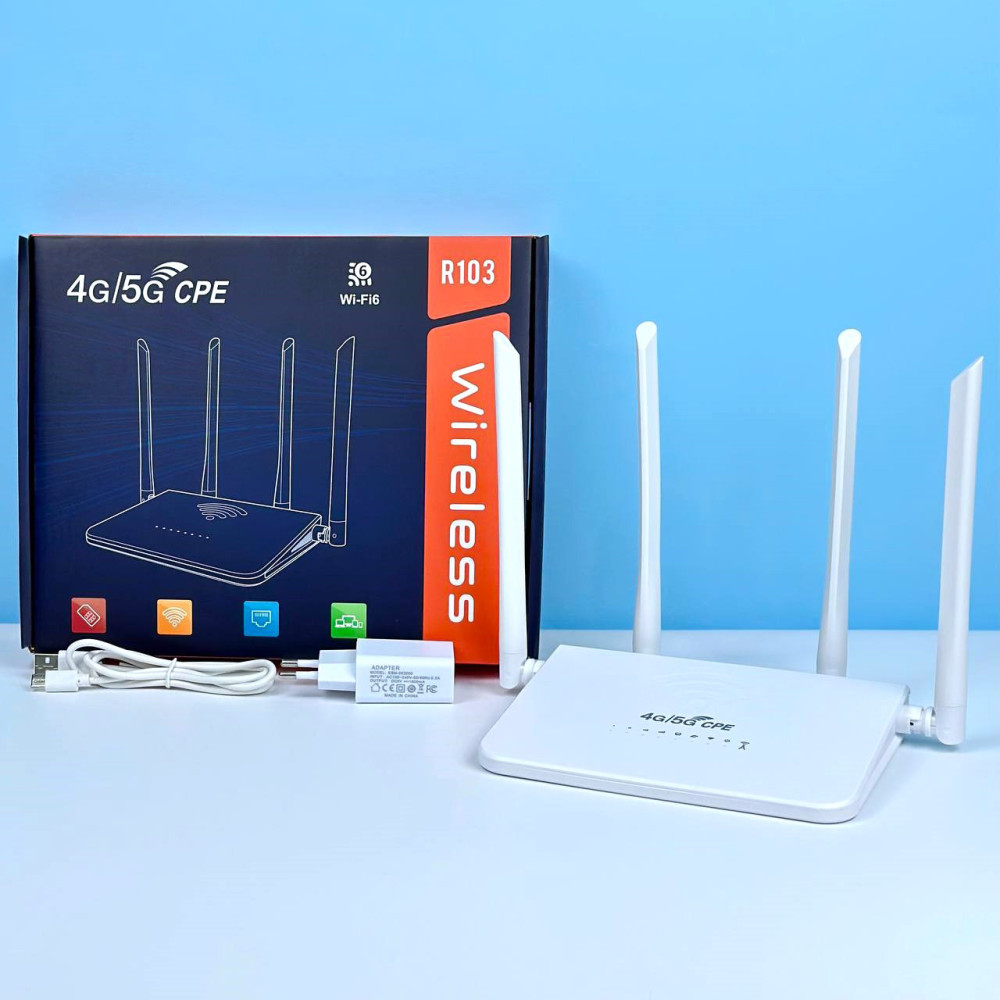 4G Wi-Fi роутер з SIM-карткою і 3G/4G модемом (Lifecell, Vodafone, Kyivstar)