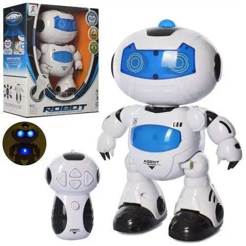 Радіокерований робот зі світловими та звуковими ефектами – іграшка для дітей від 3 років, фото 1