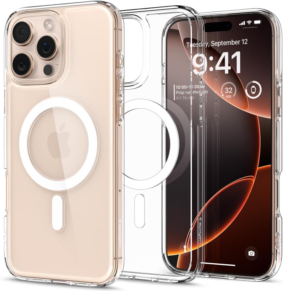 Чохол Spigen для iPhone 16 Pro Max - Ultra Hybrid MagFit, White (ACS07998)