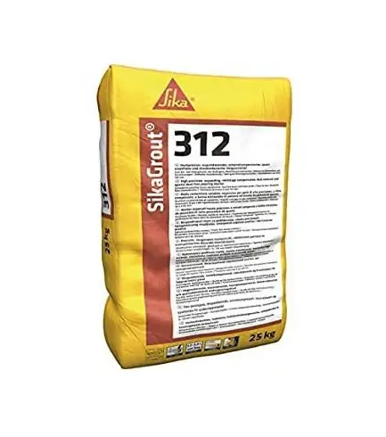 Високоміцний безусадковий розчин Sikagrout-312, що розширюється 25 кг.