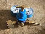 Редуктор кисневий балонний БКО-50 виробництва CHINA (ЛАТУННИЙ), фото 3