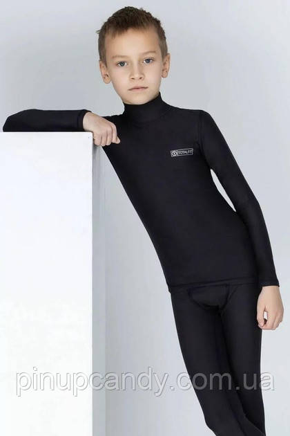 Термогольф для хлопчика ThermoSOFT чорний, фото 1