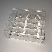 Коробка з кришкою під спецвироби| 16 ячейок | 25х21х12 см