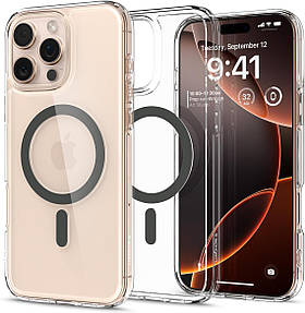 Чохол Spigen для iPhone 16 Pro Max - Ultra Hybrid MagFit, Graphite (ACS07999)
