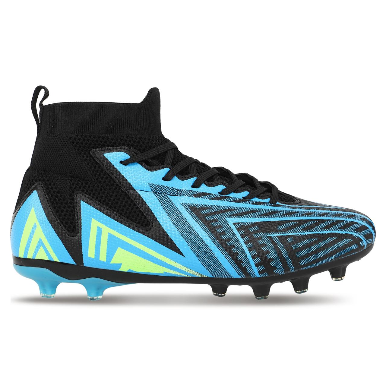 Бутси футбольні з носком SP-Sport 303 розмір 45 Blue-Black, фото 1