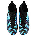 Бутси футбольні з носком SP-Sport 303 розмір 45 Blue-Black, фото 4