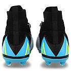 Бутси футбольні з носком SP-Sport 303 розмір 45 Blue-Black, фото 6