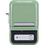 Принтер етикеток стікерів Niimbot B21 Green, термопринтер | + рулон етикеток (230 шт), фото 4