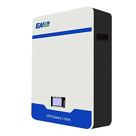 Акумулятор літій-залізо-фосфатний Easun Power LiFePO4 BMS 51,2V (48V) 100Ah 5120 Вт*г