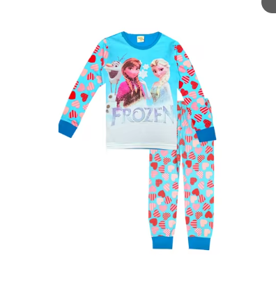 Дитяча піжама Анна й Ельза Frozen холодне серце для дівчинки р. 100 см