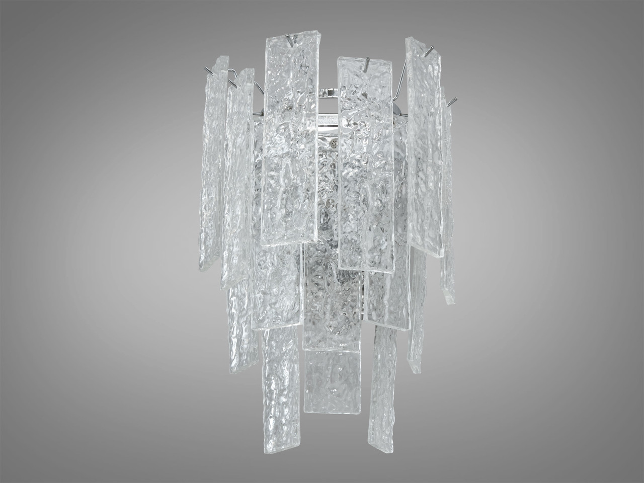 Бра кришталеве хром Diasha 818/2CH, фото 1