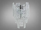 Бра кришталеве хром Diasha 818/2CH, фото 2