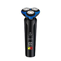 Електробритва Sokany SK-16039 роторна від акумулятора, 1200mAh, USB зарядна