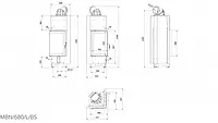 Камінна топка Kratki MBN 680 ліва BS (10,0 кВт), фото 6