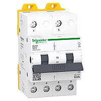 Перемикач на три положення I-0-II Schneider Electric iSSW Acti9 2P 63A 400/415В (A9SCO263)