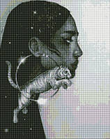 Алмазна мозаїка "Сузір'я тигра" Ідейка AMO7270 40х50 см