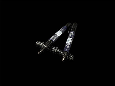 Маркер Перманентний чорного кольору, двосторонній 0,5мм 1мм