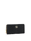 Гаманець Victoria's Secret Large Wallet with Zip, Великий чорний, фото 5
