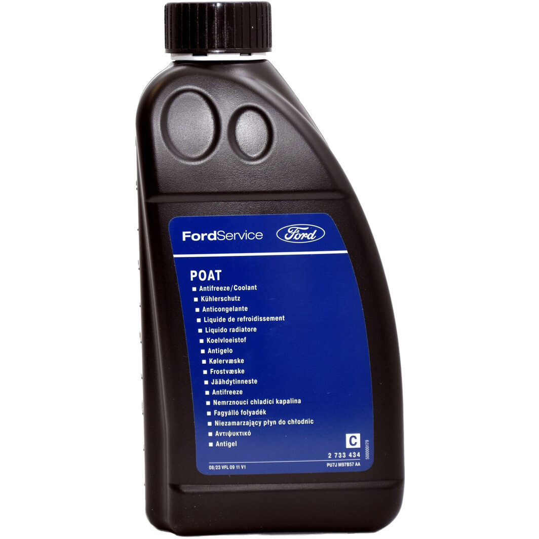 Ford Poat жовтий, 1 л (2733434) концентрат антифризу, фото 1