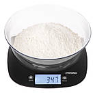 Кухонні ваги Mesko MS 3179 black  з чашею 1.4 л — 5 кг, точність 1 г, LCD, фото 4