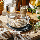 Кухонні ваги Mesko MS 3179 black  з чашею 1.4 л — 5 кг, точність 1 г, LCD, фото 9