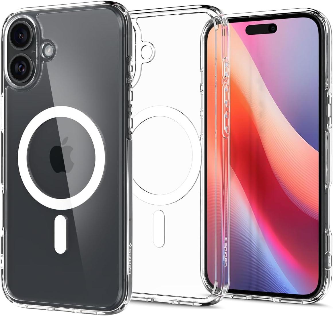 Чохол Spigen для iPhone 16 - Ultra Hybrid MagFit, White (ACS08205)