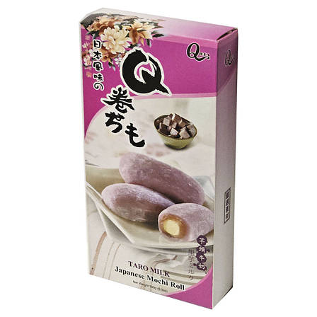 Моті Таро молоко рол 150 гр. Тайвань Taro milk Japanese Mochi Milk Roll, фото 1