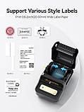 Принтер етикеток стікерів Niimbot B21 Black, термопринтер | + рулон етикеток (230 шт), фото 3