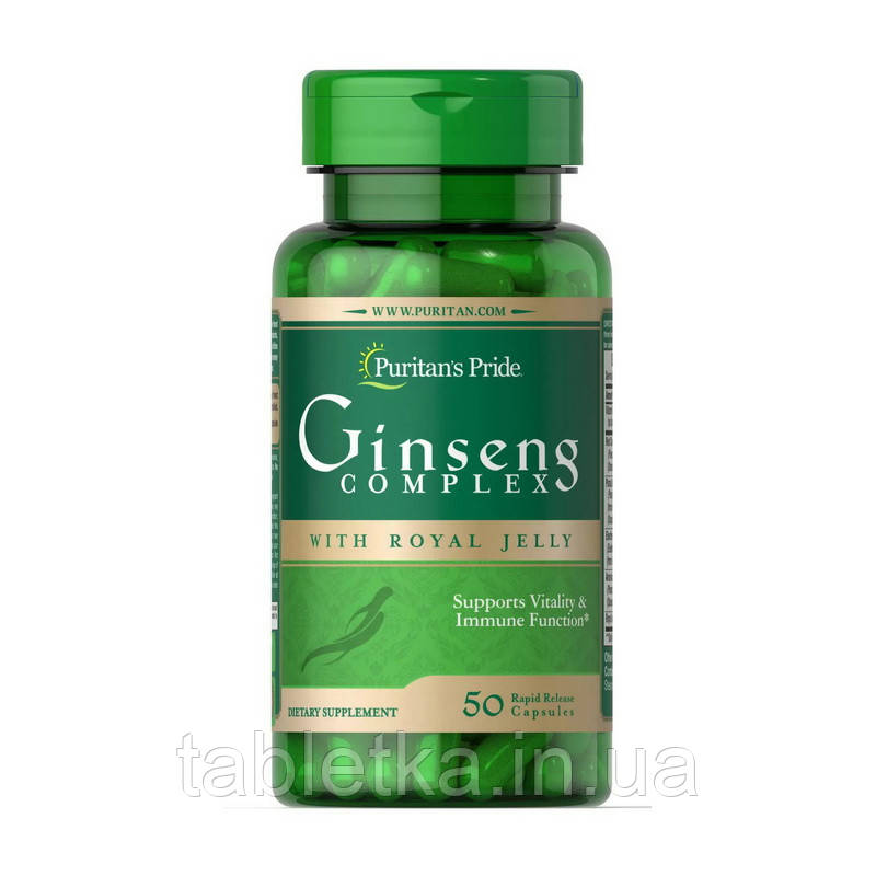 Ginseng Complex with Royal Jelly (50 caps)