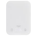 Кухонні ваги Adler AD 3181 white — 10 кг, LED-дисплей, скляна платформа 20 × 15 см, фото 4