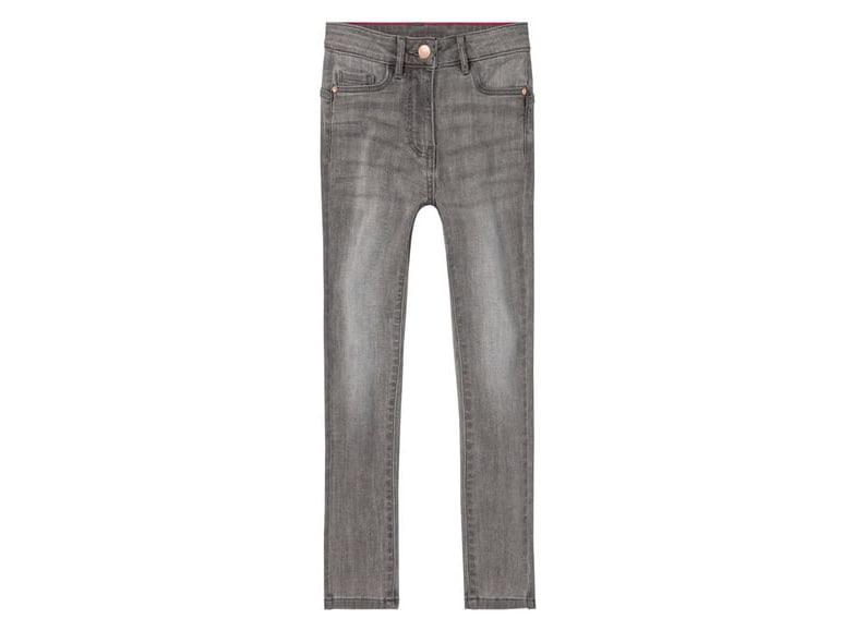 Джинси для дівчинки Pepperts сірі Super Skinny Fit, розміри 140-158