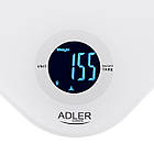 Кухонні ваги Adler AD 3180 — 10 кг, 1 г, підсвічуваний LCD-дисплей, функція тарування, підрахунок об'єму рідини, фото 4