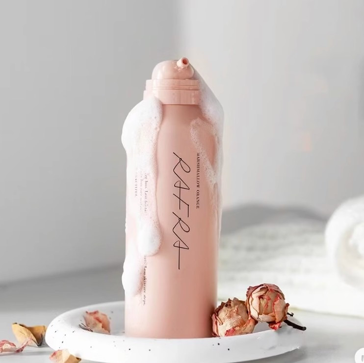 Rafla Marshmallow Orange Foam Cleanser м'яка цитрусова пінка-мус для глибокого очищення шкіри 150g