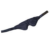 Маска для сну Supretto обтяжена,велюрова синя (9038), фото 8