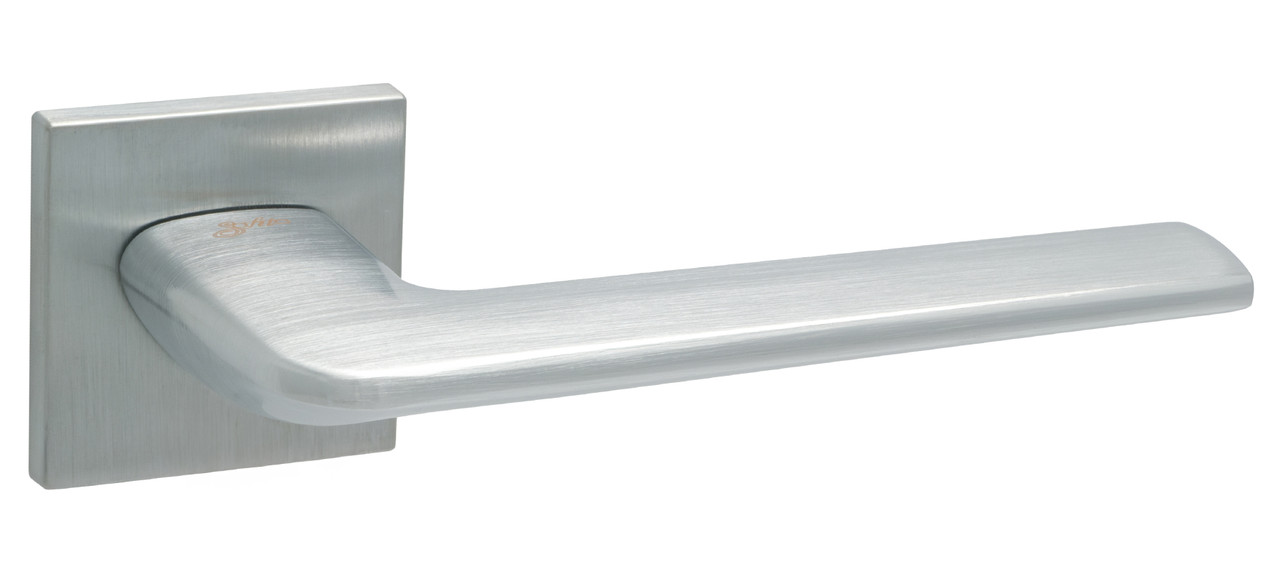 Дверні ручки SAFITA / NOVEL HS LT / SC Матовий Хром, фото 1