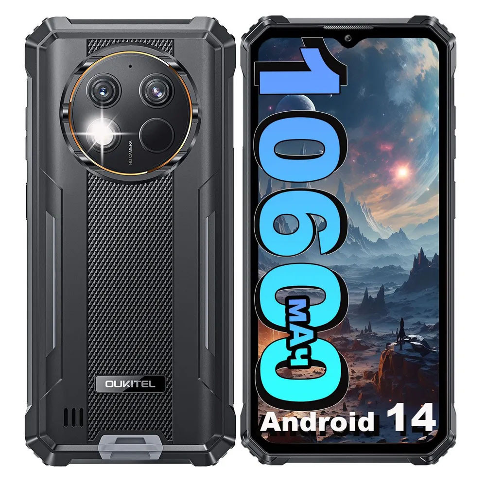 Телефон Oukitel G1 6Gb/256Gb 10600mAh потужна батарея протиударний