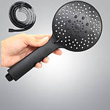 Насадка для душу Shower set Чорна, фото 2