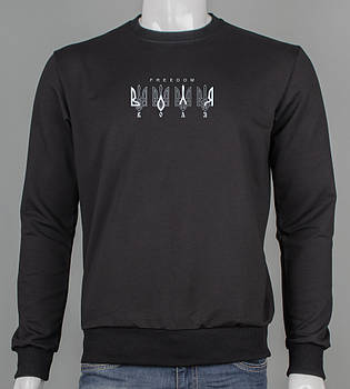 Світшот чоловічий Воля 7307с (Уп.4шт M-XXL), Чорний