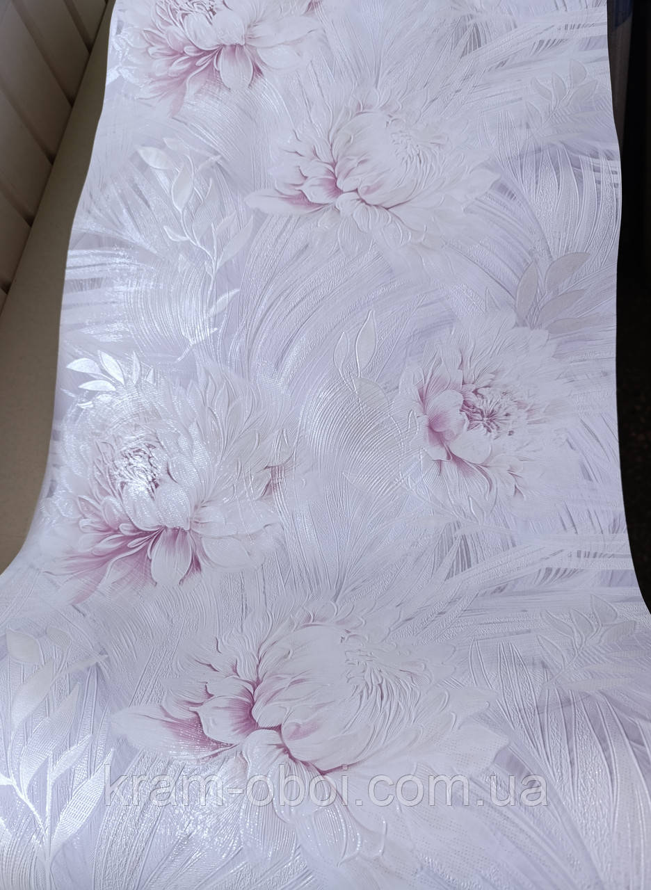 Слов'янські Шпалери КФТБ паперові дуплекс 10 м*0,53 9В264 Букет 7230-06, фото 1