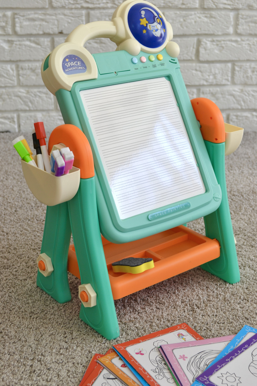 Мольберт-тетріс 2в1 пластиковий 813-86, фото 1