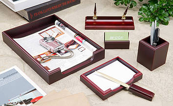 Набір наст. "Bestar" 6предм. №6159XDU червоне дерево(8)