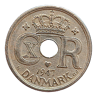 Данія 25 ере, 1947