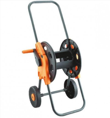 Візок для шлангу довжиною до 45 м (діаметр 1/2" - до 45 м, 5/8" - до 30 м, 3/4" - до 25 м), помаранчевий